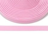 guma płaska 20 mm - różowa jasna