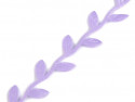 taśma ozdobna listki liliowe