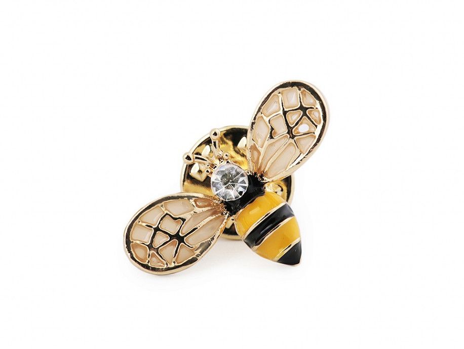 przypinka-pins pszczoła