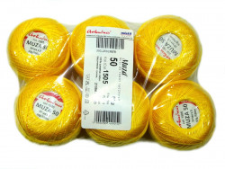 Kordonek MUZA 50 żółty 1505 paczka 6szt.