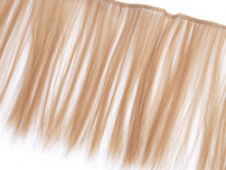 peruka-włosy dla lalek brązowe jasne