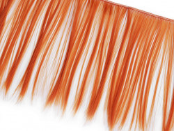 peruka-włosy dla lalek rude