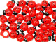 biedronki drewniane samoprzylepne mini 36 sztuk