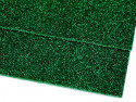 pianka gumowa z brokatem samoprzylepna zielona -2 sztuki
