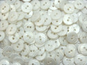 guziki 15mm białe perłowe opakowanie 25szt