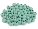 koraliki drewniane 8mm miętowe 50g