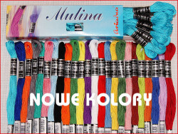 Mulina 8m Ariadna NOWE KOLORY