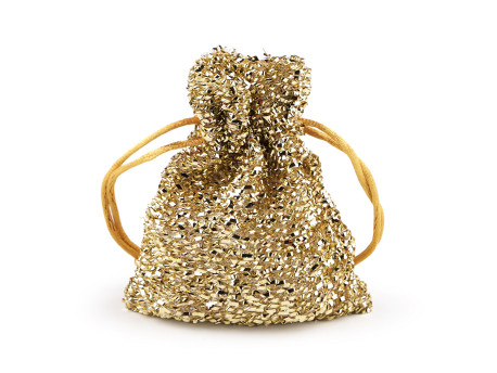 woreczek lureksowy złoty