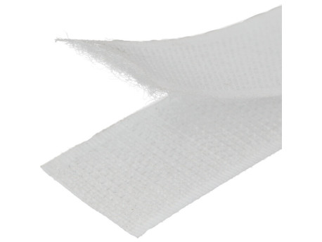 Taśma rzep biały szer. 30mm