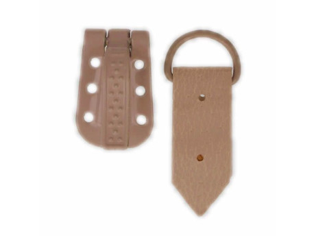 keska-zapięcie do futer i kożuchów beżowe