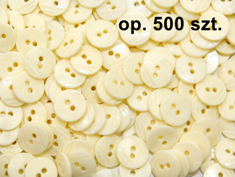 guziki 15mm ecru opakowanie 500 sztuk
