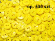 guziki 15mm cytrynowe opakowanie 500 sztuk