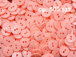 guziki 15mm morelowe opakowanie 500 sztuk