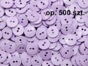 guziki 15mm liliowe opakowanie 500 sztuk
