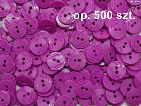 guziki 15mm amarantowe opakowanie 500 szt.