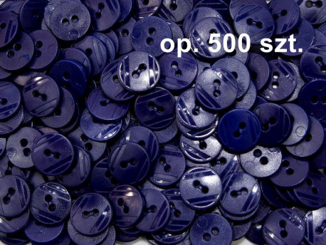 guziki 15mm granatowe op. 500 szt.