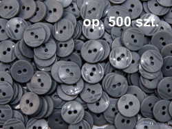 guziki 15mm stalowe op. 500 szt.