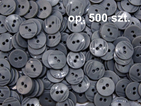 guziki 15mm stalowe op. 500 szt.