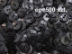guziki 15mm czarne op. 500 szt.