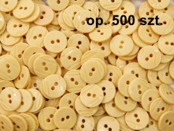 guziki 15mm beżowe op. 500 szt.