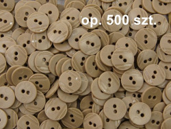 guziki 15mm cappuccino op. 500 szt.