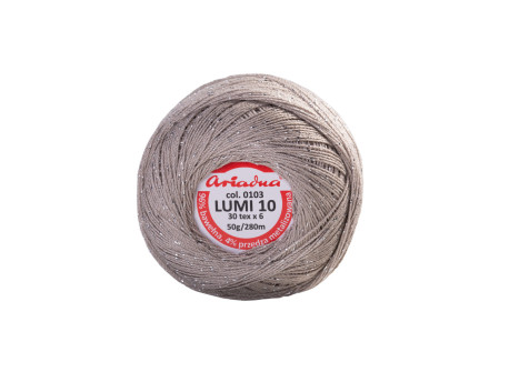 Kordonek LUMI 10 - 0103 50g (30x6)