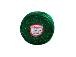 Kordonek LUMI 10 - zielony 0107 50g (30x6)