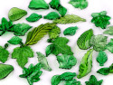 koraliki plastikowe listki mix 20g
