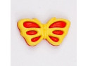 Guziczek dziecięcy motylek żółty