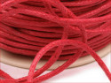 sznurek bawełniany woskowany 2mm, czerwony