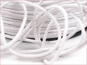 sznurek bawełniany woskowany 2mm biały