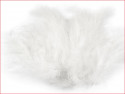 strusie pióra 9-16 cm białe