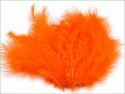 strusie pióra 9-16 cm pomarańczowe