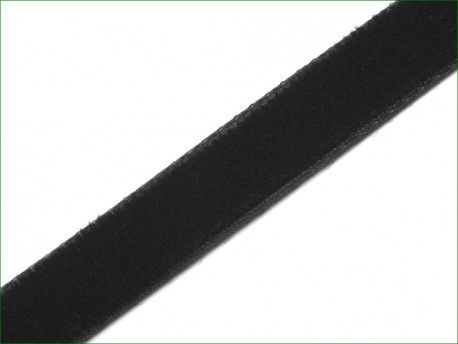 aksamitka 9mm czarna
