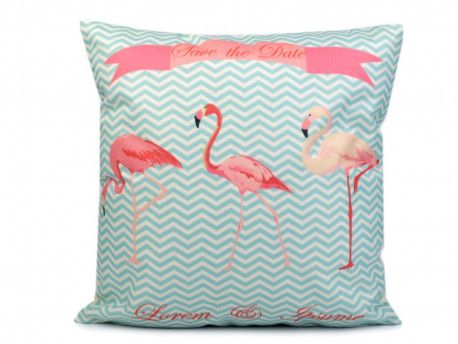 poszewka na poduszkę flamingi