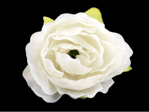 kwiat sztuczna róża ecru