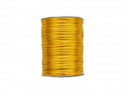 sznurek satynowy 2 mm shamballa żółty
