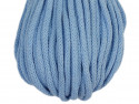 sznurek bawełniany 5mm niebieski